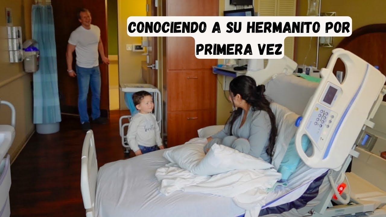 Por fin saliendo del hospital | Kai conoce a su hermanito