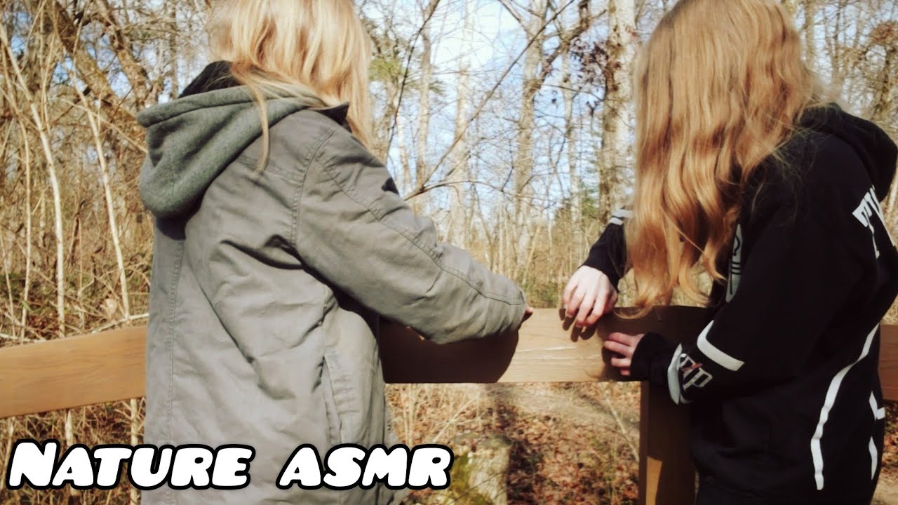 ASMR In Nature🍄Fast, Camera Tapping, River Sounds