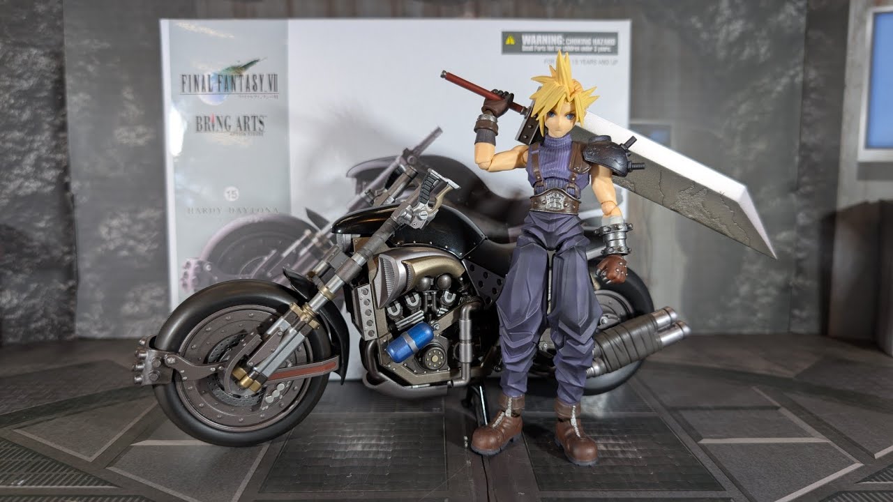 Final Fantasy 7 Bring Arts Hardy Daytona Review