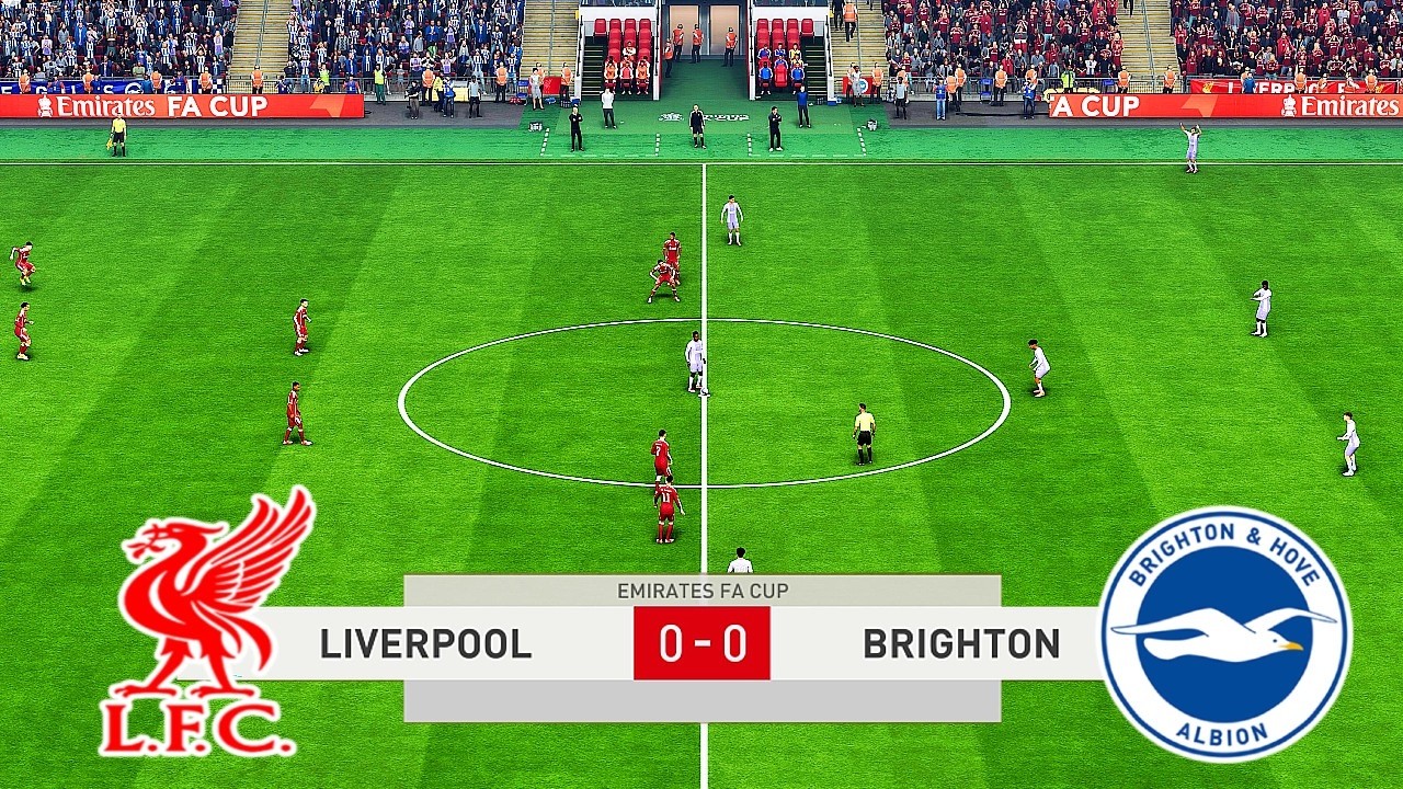 Liverpool vs Brighton | Emirates FA Cup 4th Round | Epic Matchday | FC 26 - PS5 PRO [4K]