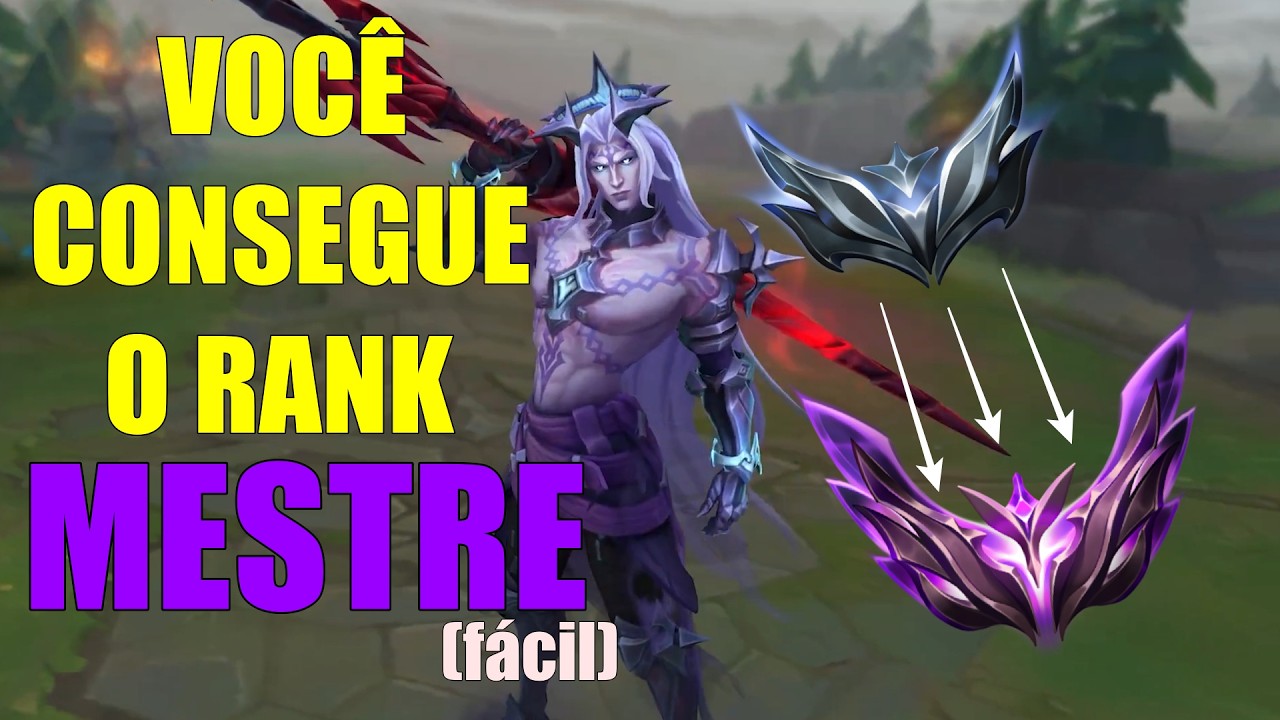 VOCÊ CONSEGUE PEGAR MESTRE APENAS USANDO ESSA ESTRATÉGIA