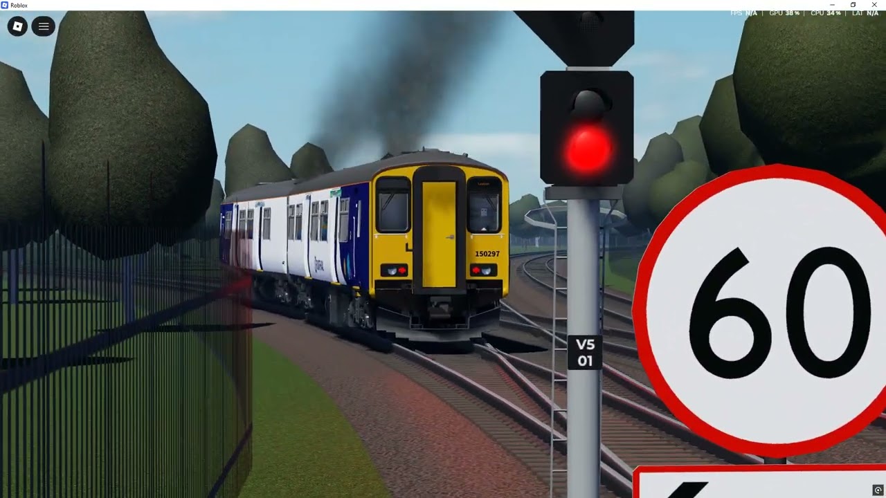 roblox british railway route learning from leaton to leaton via broomfield