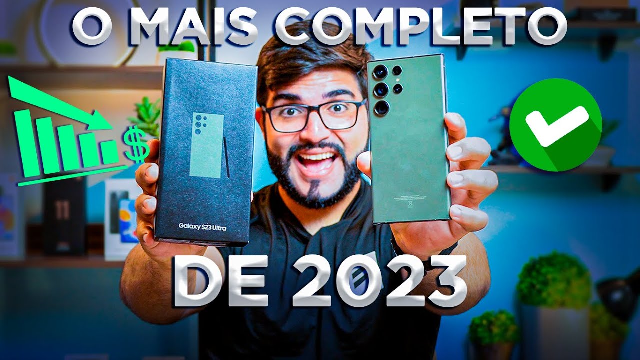 CHEGOU! O MELHOR Smartphone para COMPRAR em 2023! Galaxy S23 ULTRA (Preço Baixou)