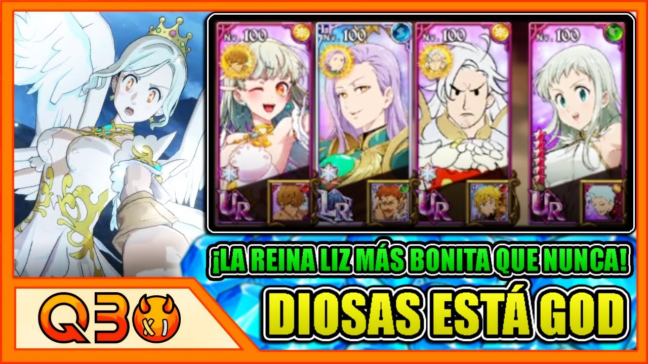 Qbo | ¡LA REINA ELIZABETH RECLAMANDO SU TRONO! ¡DIOSAS ESTÁ BASTANTE BIEN! | 7DS: Grand Cross