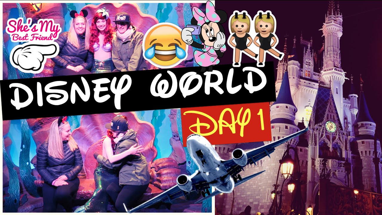DISNEY WORLD 2016 DAY 1: TRAVEL, PORT ORLEANS FRENCH QUARTER + MAGIC KINGDOM! | Gillian At Home