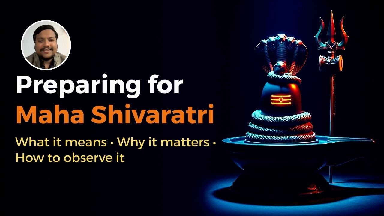 Preparing for Maha Shivaratri