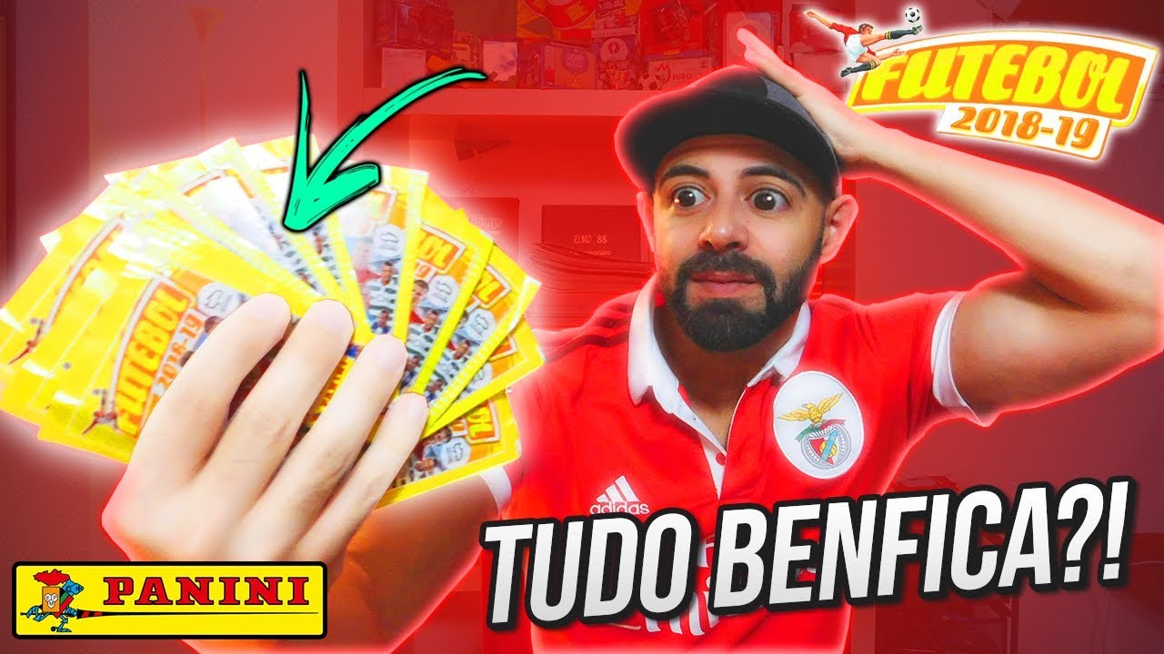 FUTEBOL 2018/19 | Abertura à BENFICA ?! 🦅 Saquetas de CROMOS