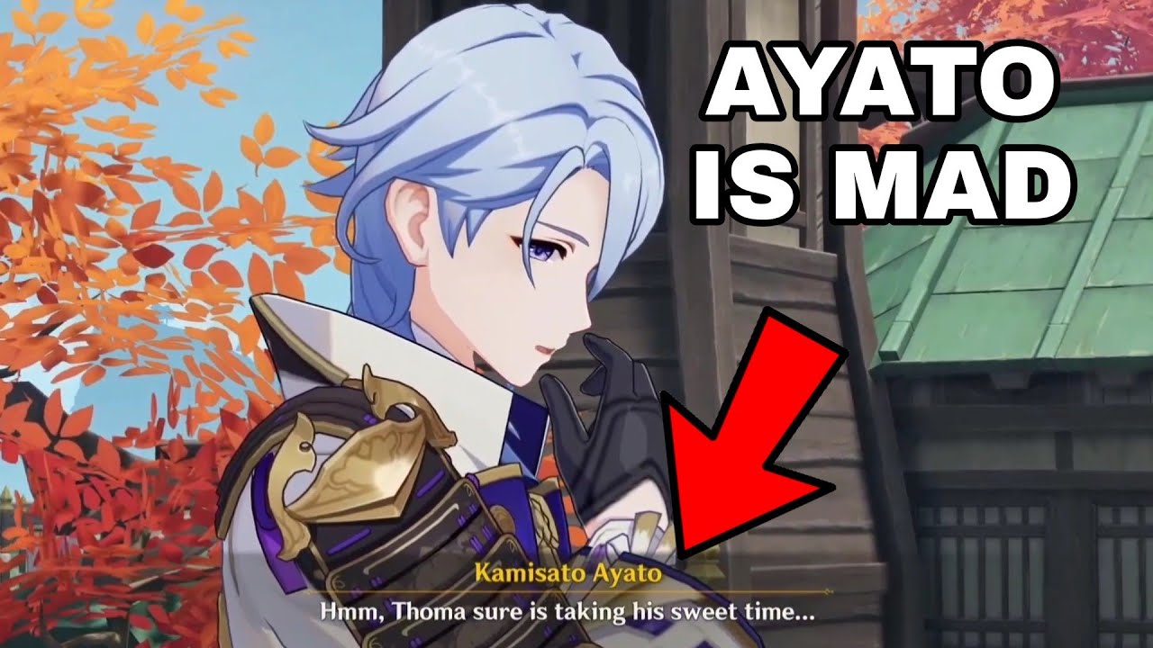 When Ayato got mad at Thoma in the Irodori festival