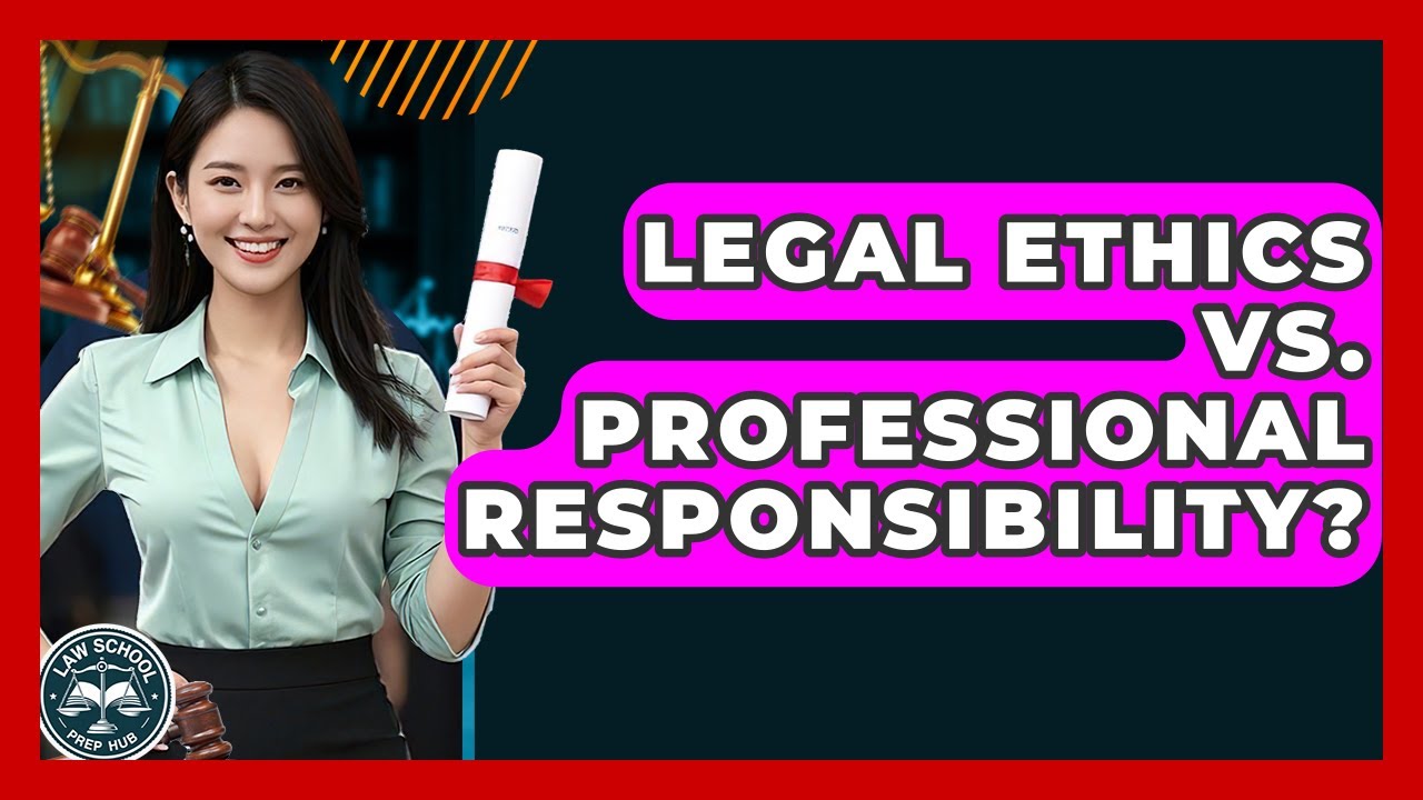 Legal Ethics Vs. Professional Responsibility? - Law School Prep Hub