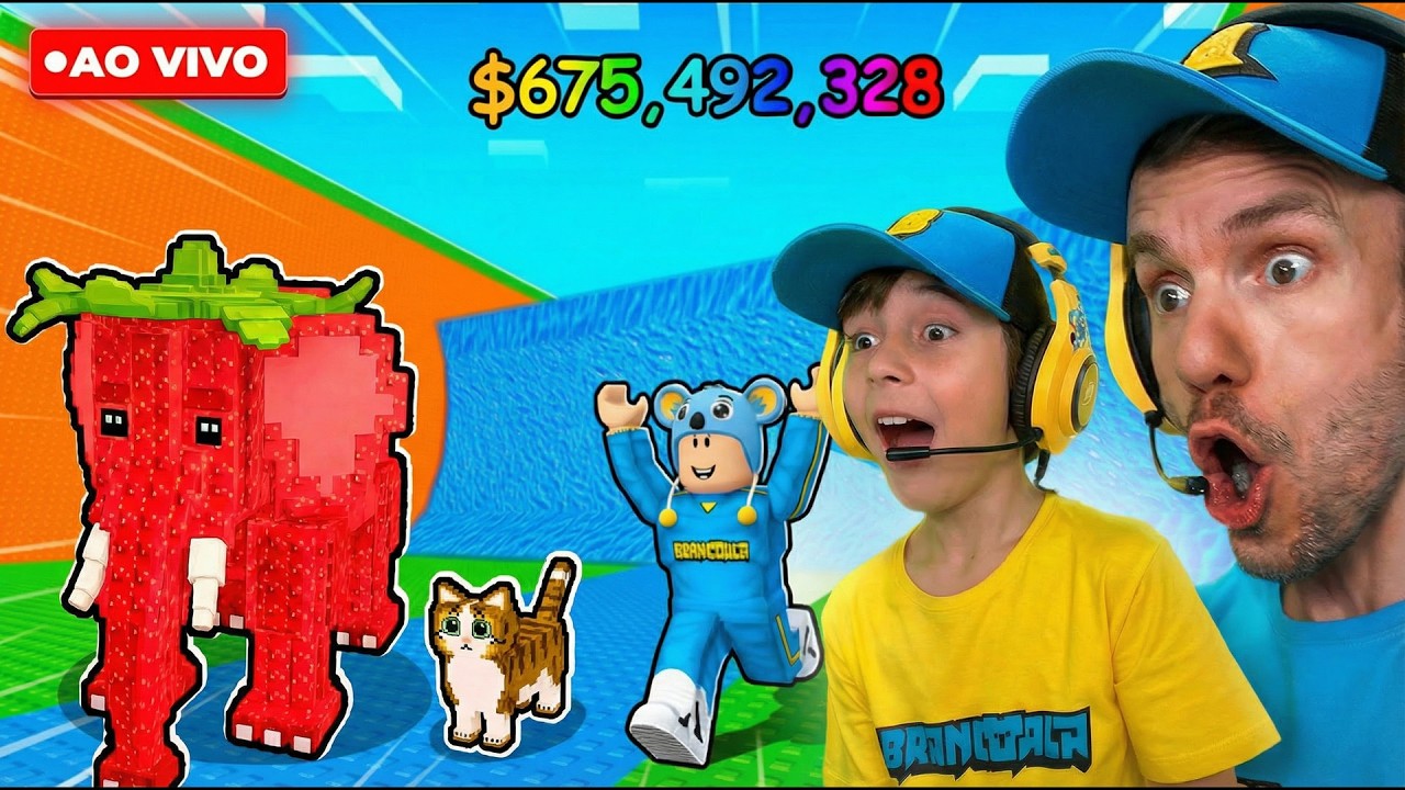 Escape Tsunami for Brainrots 🔴 LIVE Brancoala Games