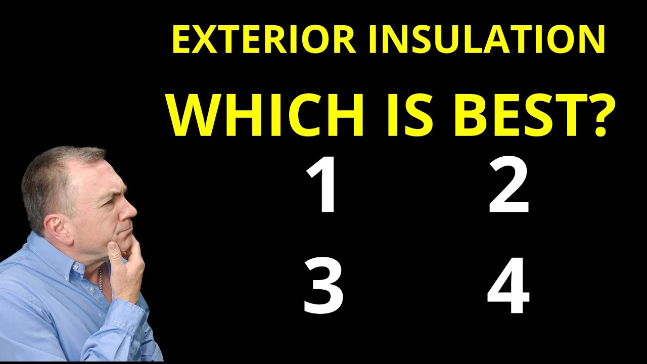 4 Rainscreens with Exterior Insulation Compared