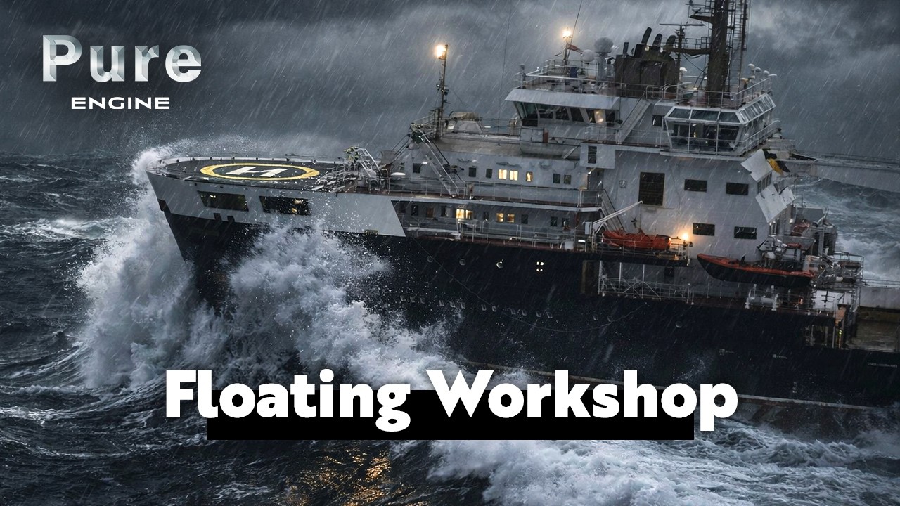 The Ship Built to Fix Lighthouses in Force 10 Winds