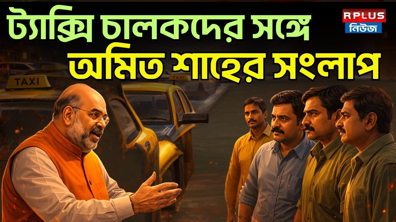 ট্যাক্সি চালকদের সঙ্গে অমিত শাহের সংলাপ | Amit Shah | BJP | Taxi Drivers | Indian Politics