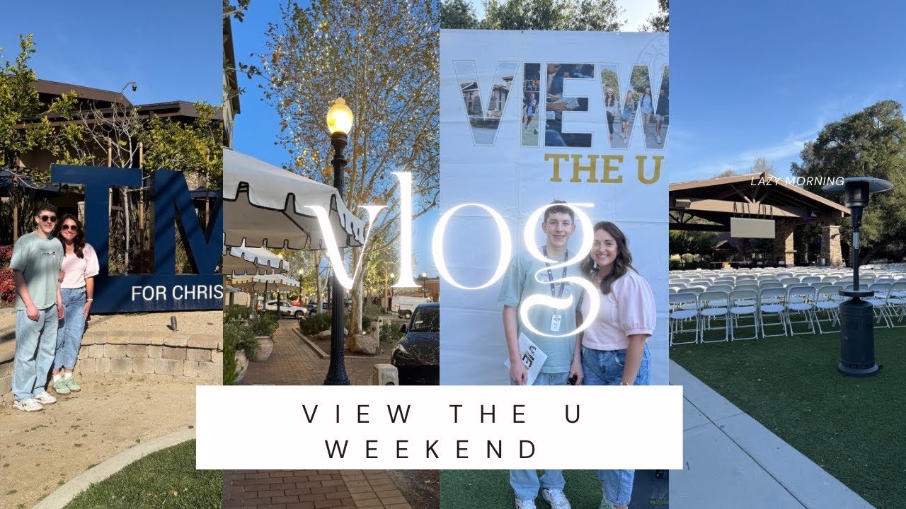 HOMESCHOOLED KIDS GO TO COLLEGE 😱 VIEW THE U AT MASTERS UNIVERSITY||TRAVEL VLOG