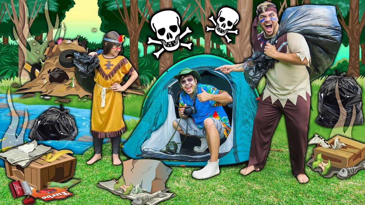 LUCCAS NETO EM: ÍNDIO KAUE E O TURISTA PORCALHÃO !!!