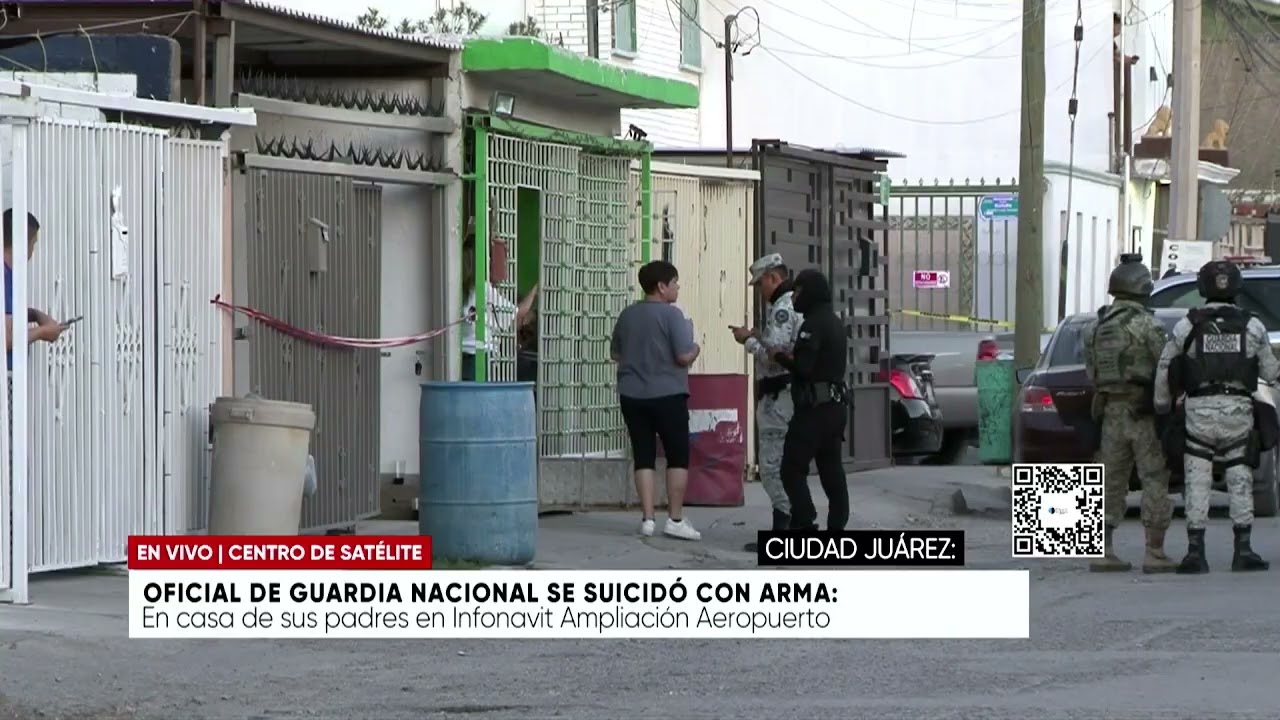 Oficial de Guardia Nacional se suicid0 con arma