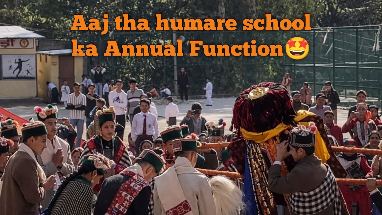 Aaj tha humare school ka Annual Function🤩
