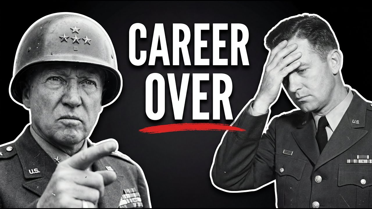 Why Patton Fired His Own Officers After Kasserine Pass