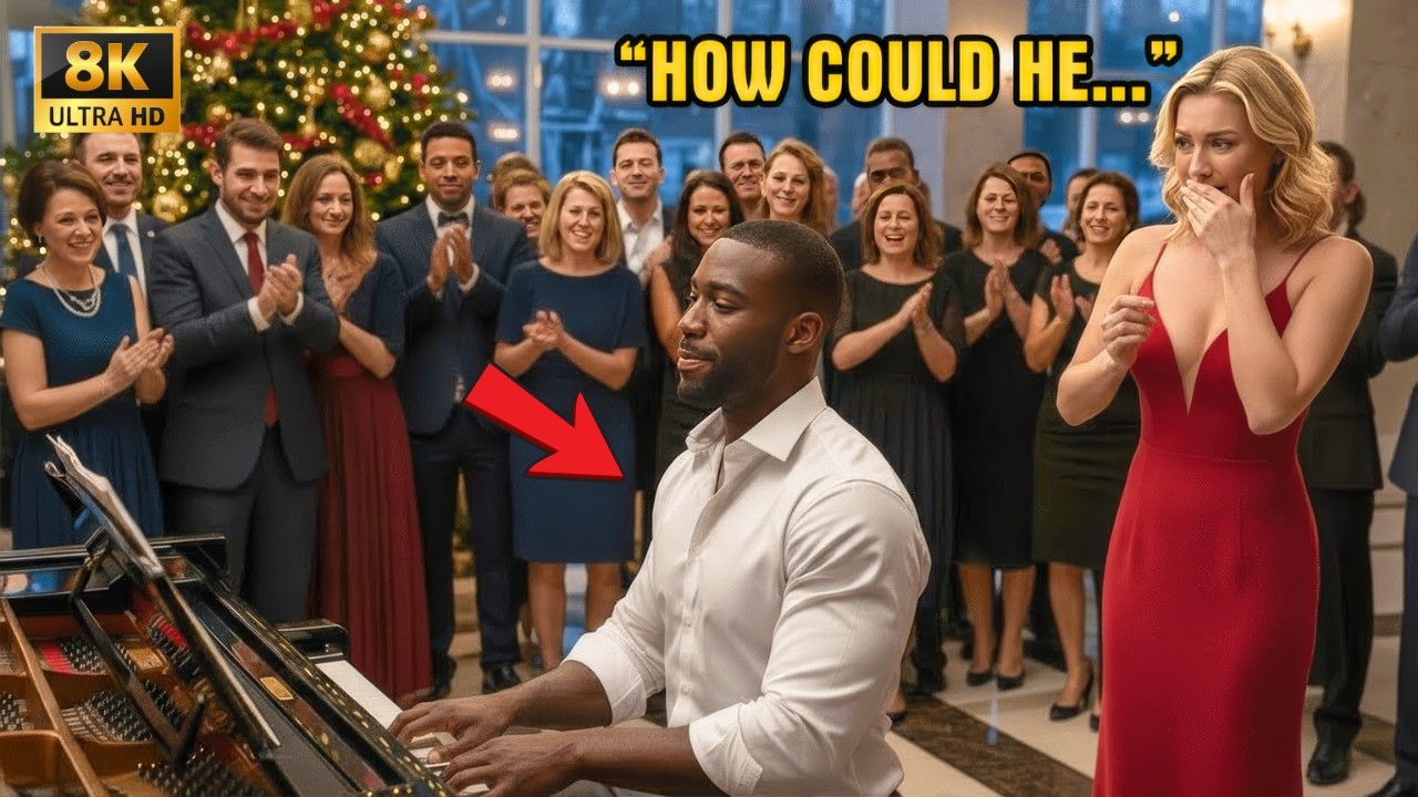 Black Single Dad Played a Piano Melody—His Boss Froze, Hearing the Song Her First Love Wrote for Her
