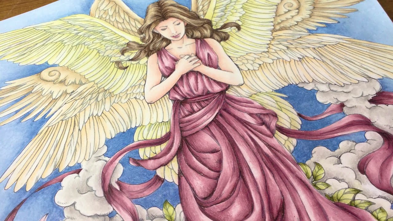 FANTASIA by Nicholas F. Chandrawienata - prismacolor pencils - color along