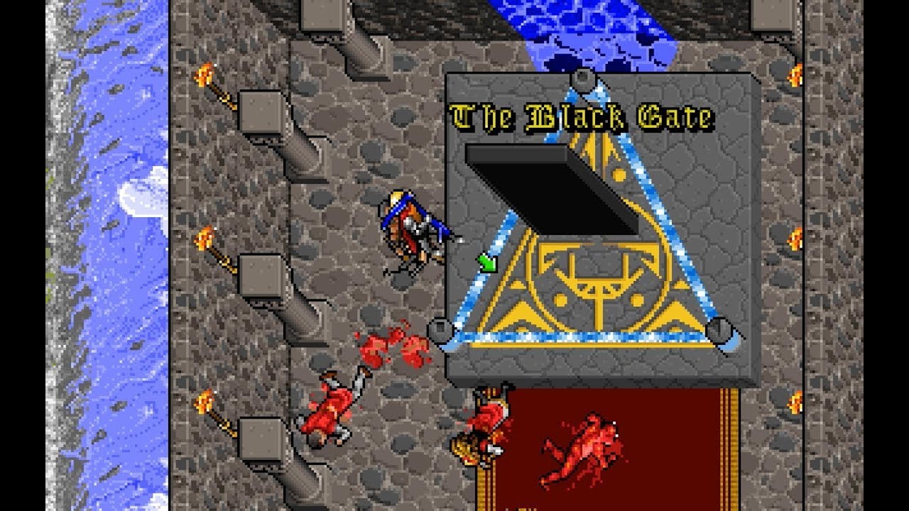 Ultima VII (PC/DOS) The Black Gate Ending, 1992, Origin Systems (Secret Spoiler Room)