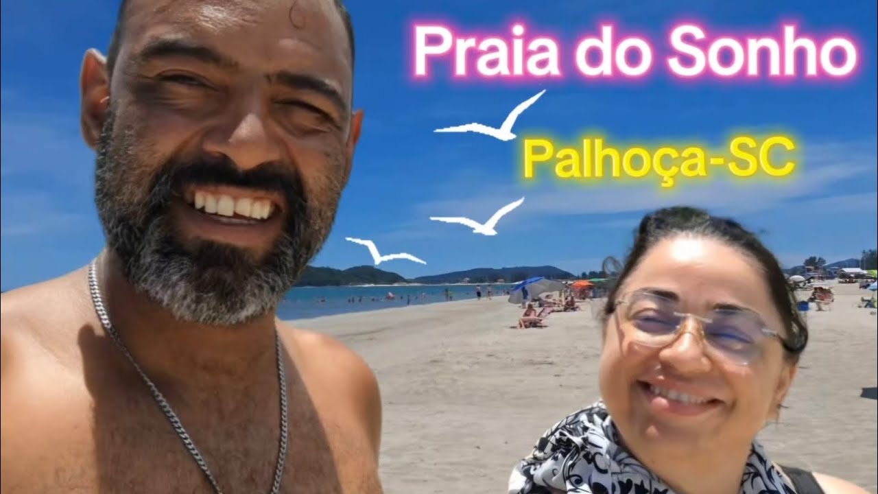 A praia mais tranquila para família em Palhoça SC (dica de ouro)