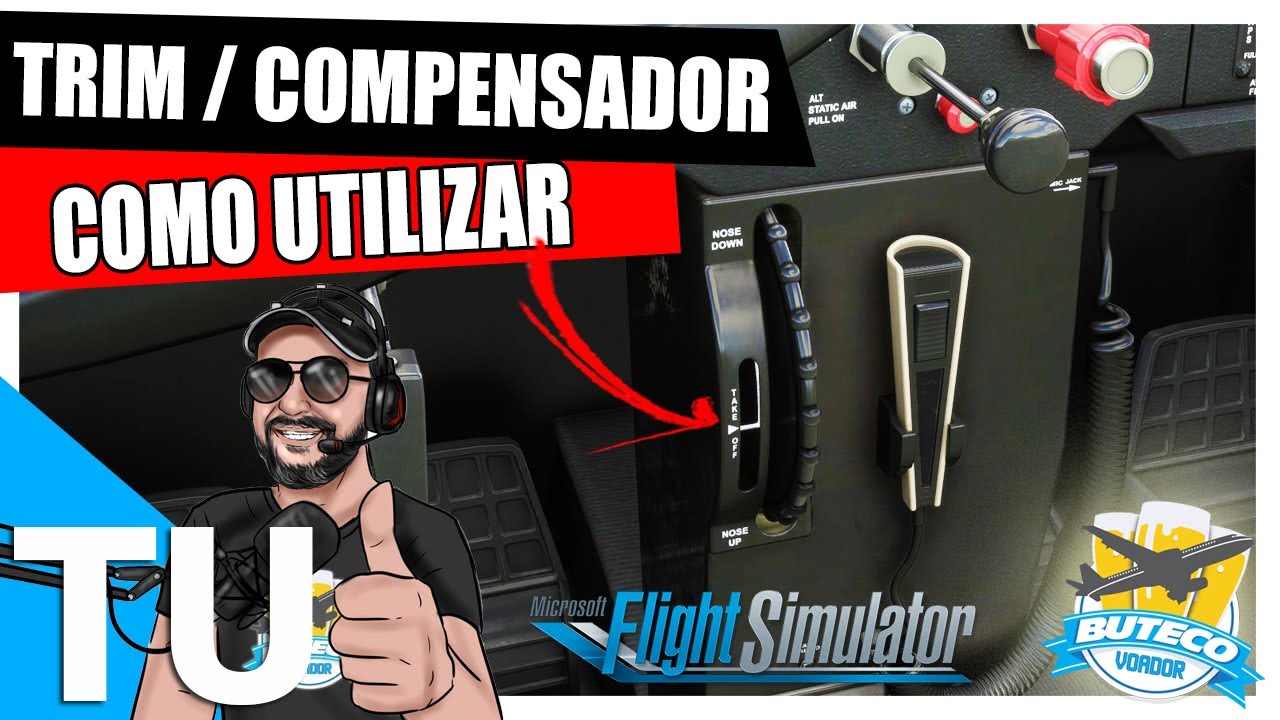 [TUTORIAL] - TRIM / COMPENSADOR | O QUE É, PARA QUE SERVE, E COMO UTILIZAR