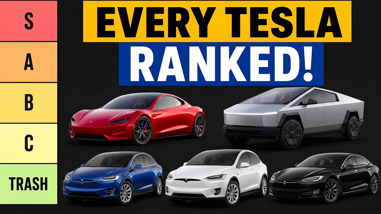 I Ranked Every Tesla Model by True Cost of Ownership (Results Are Shocking!)