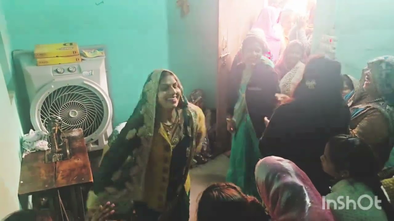 ढोलक गीत पर किया जमकर डांस💃🏾बहन के घर आए कुआं पूजन में 🤗बहन के हुआ लड़का♥️#dholakgeet #dance 