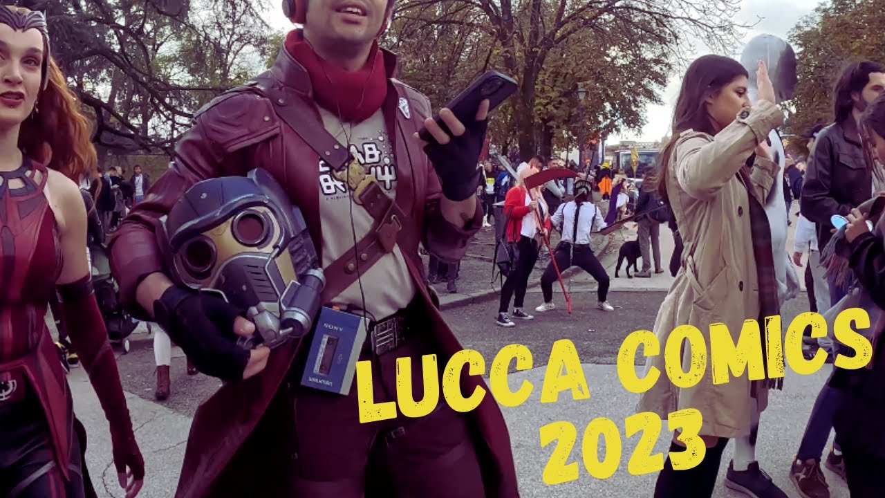 Lucca Comics 2023 - Cosplay e Città Video 4K