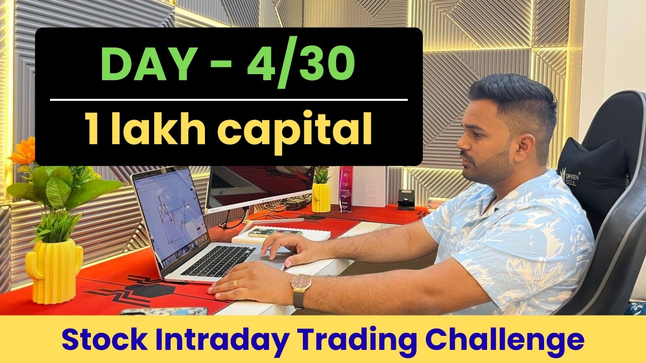 📊 Day 4 : ₹1 Lakh Capital for 30 Days