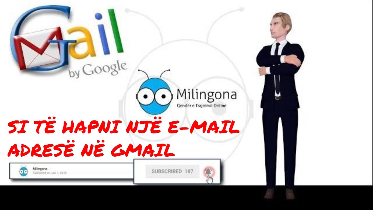 Si te hapim nje email adrese ne Gmail