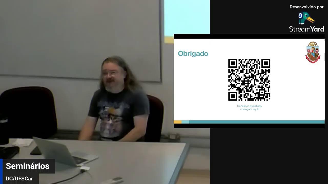 Desvendando o Futuro: Uma Introdução à Computação Quântica - Dr. Gustavo Arruda (QuatI)