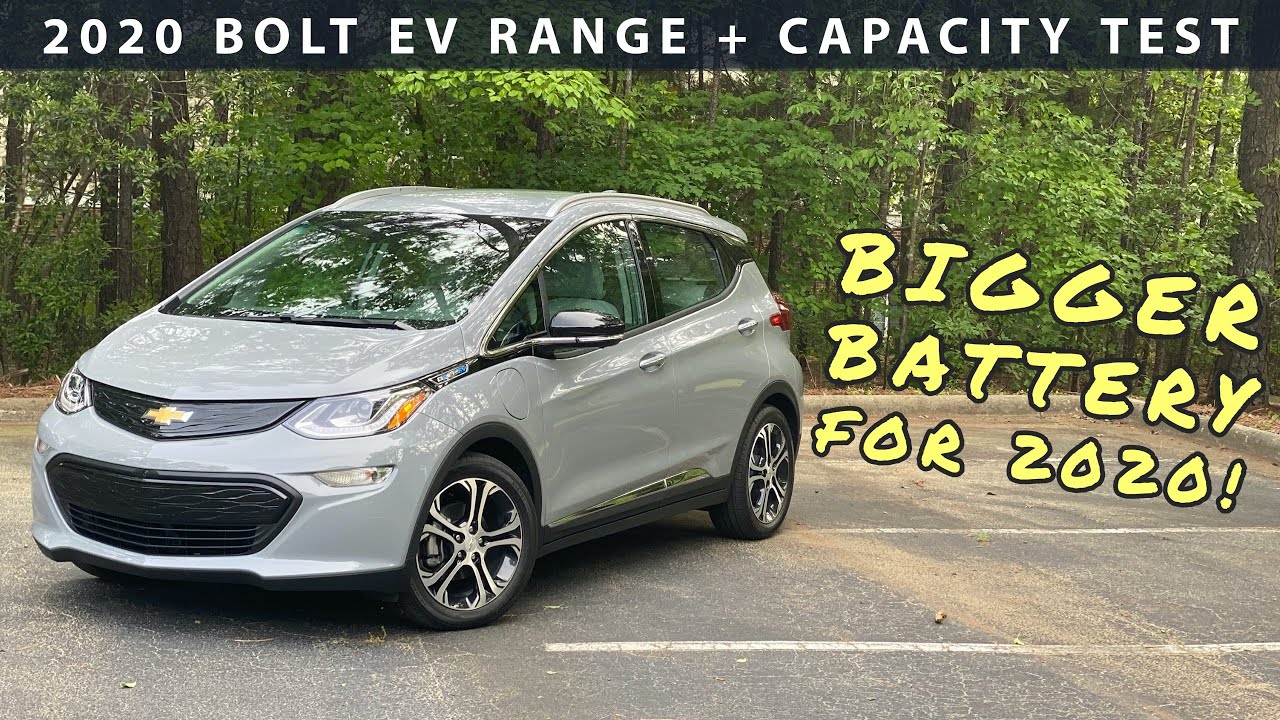 2020 Bolt EV Range Test (Increased Battery Capacity)