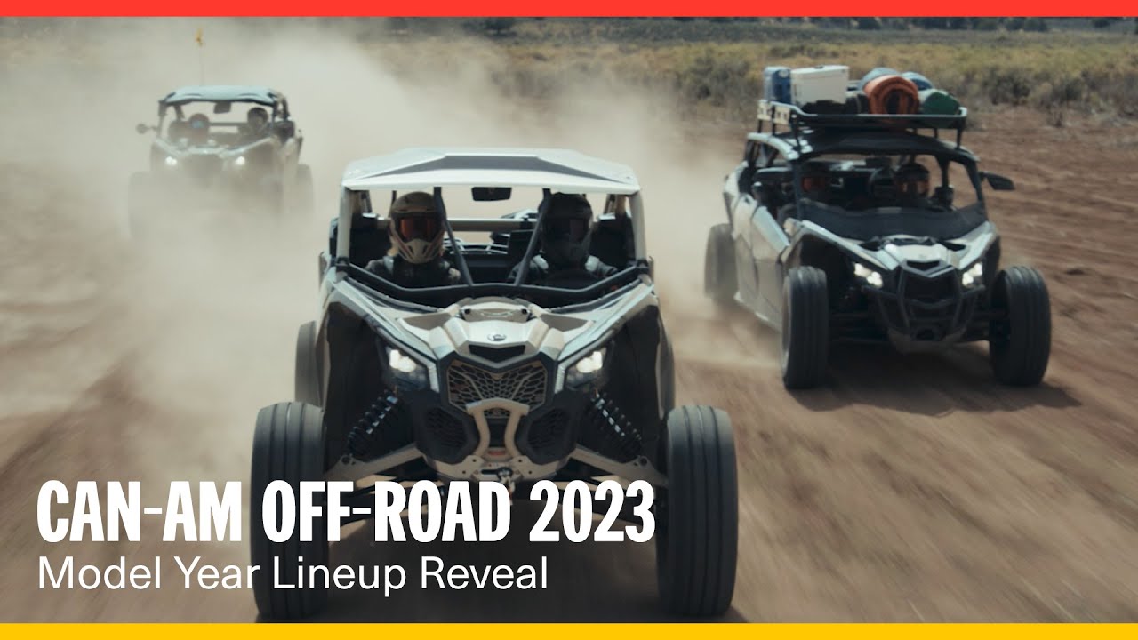 2023 Can-Am Off-Road Lineup | Global Product Reveal