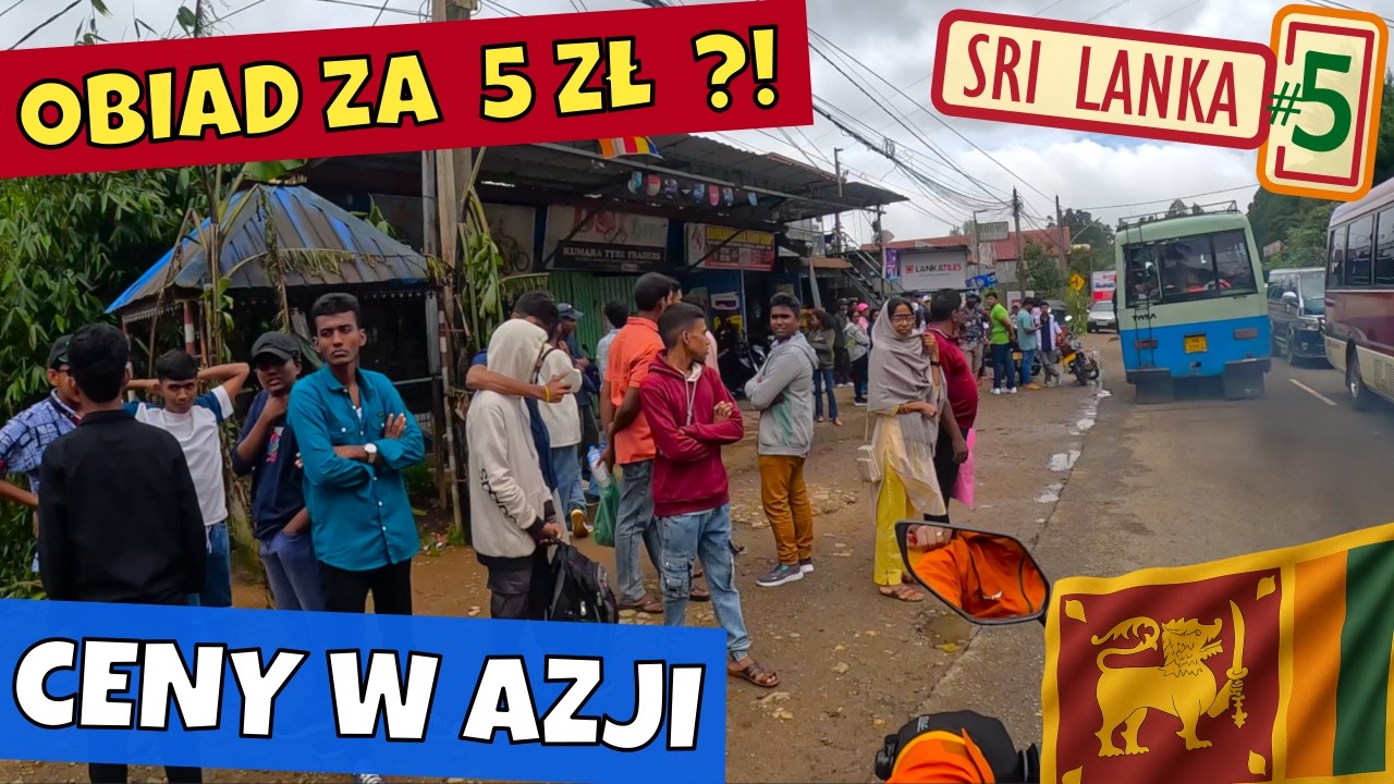 Ceny w Azji? Nie uwierzysz 😲 Obiad 🍽️, mechanik 🔧 i darmowe zwiedzanie fabryki herbaty 🍃