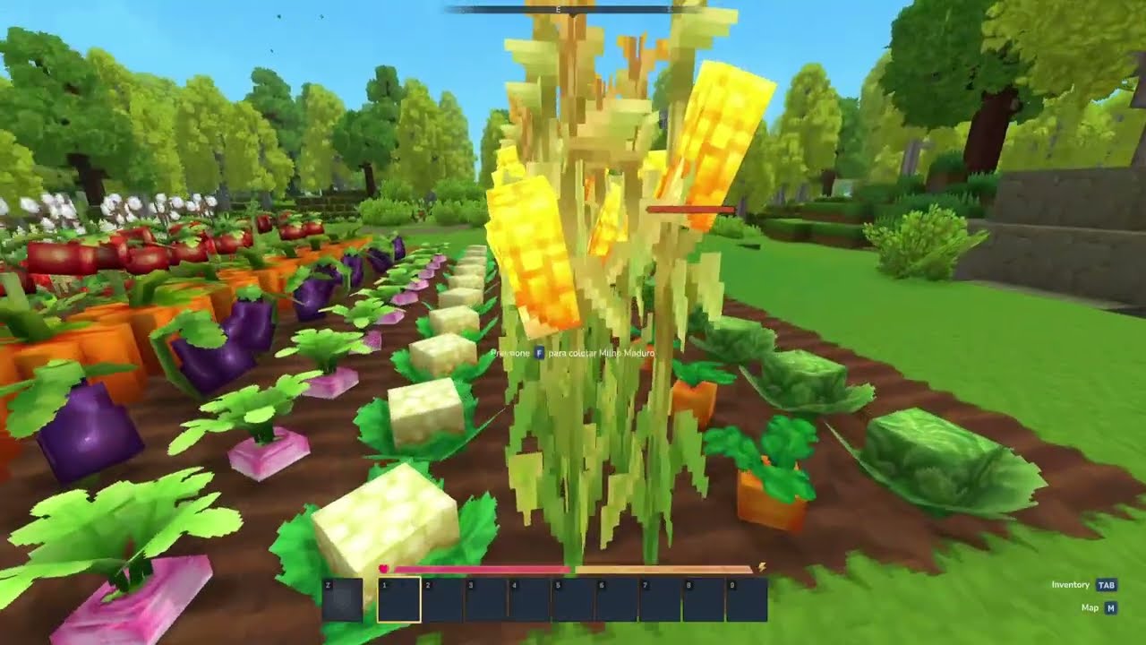 PLANTAÇÃO LENDÁRIA! ✨ Onde conseguir muita Essência da Vida no Hytale