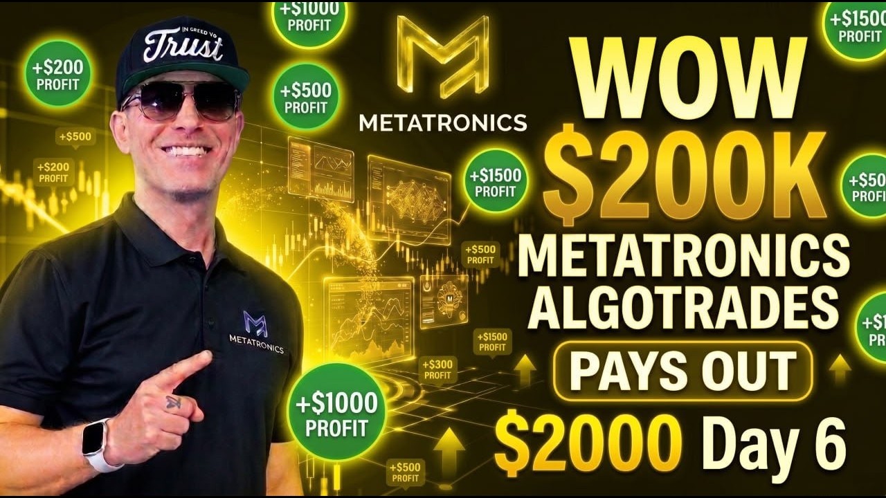 $200K Daily ROI? Metatronics AI Algo Trading USDT Withdrawal  Day 6 of my Journey in Action 🚀