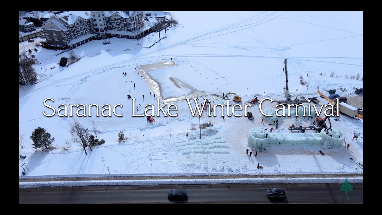 Saranac Lake Winter Carnival 2022 - Build Process with Jeffrey Branch