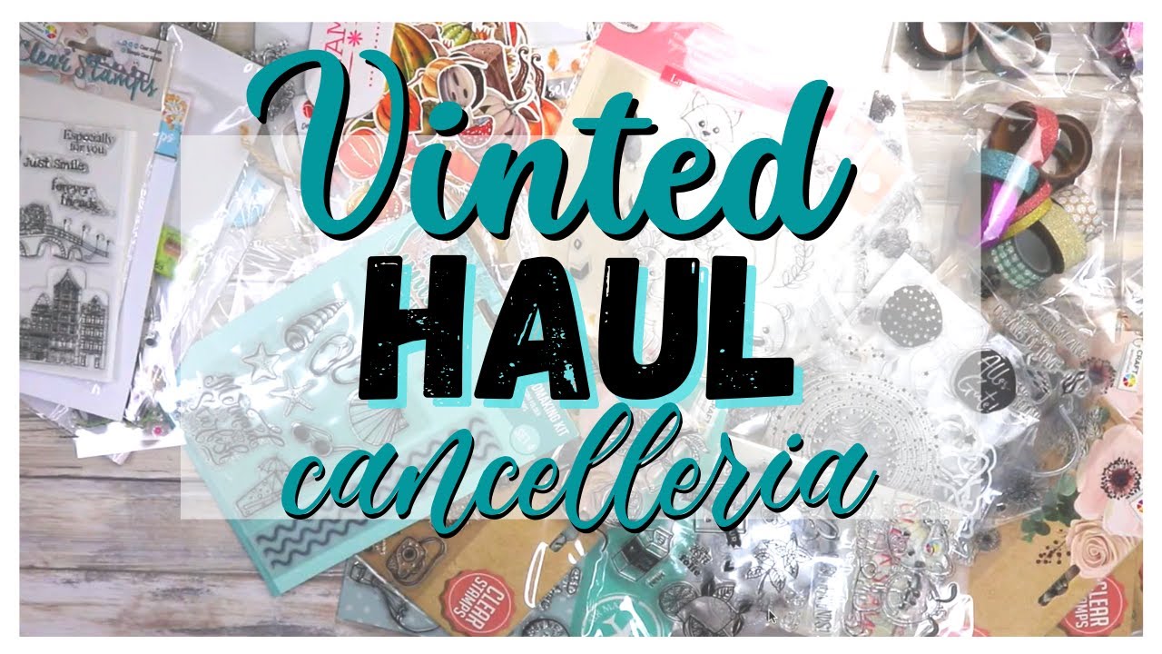 Ho comprato tantissimi timbri su Vinted 😱😍 Vinted haul ITA cancelleria