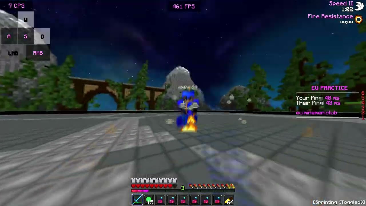 normal clicking 12 cps (nodebuff asmr)