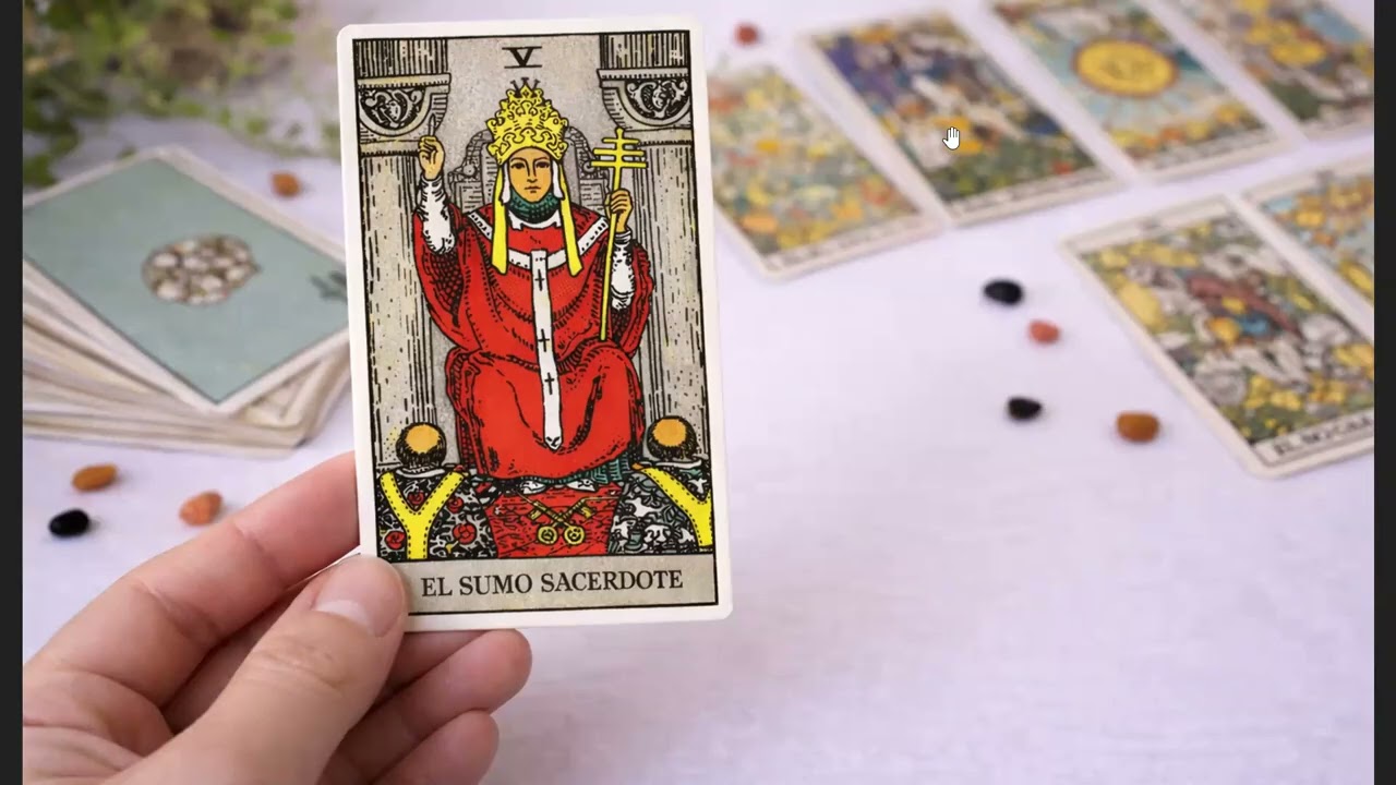 Meditación Guiada con el Arcano V: El Sumo Sacerdote