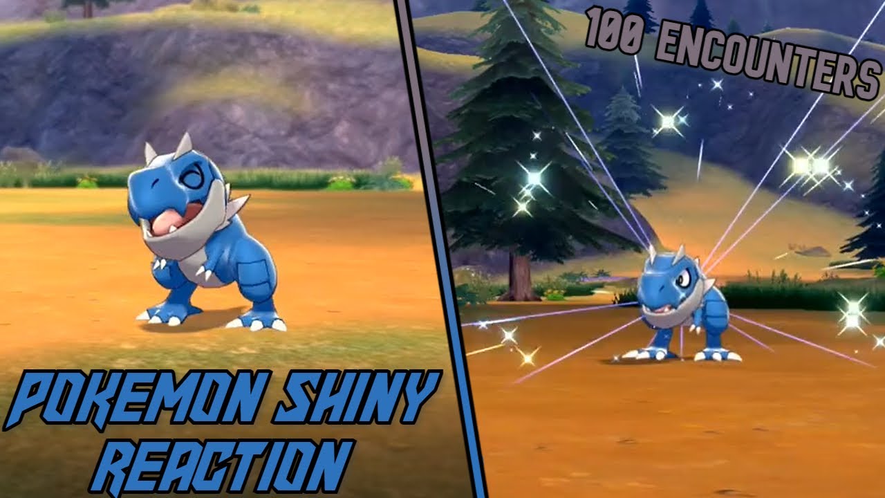 Live Shiny Tyrunt After 100 Encounters Pokemon Sword and Shield the Crown Tundra