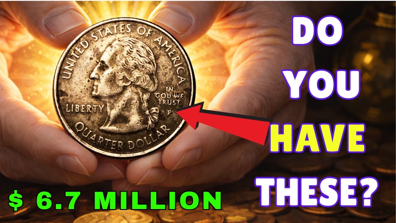 These Rare State Quarter Dollar Coins Are Worth THOUSANDS! Check Yours Now!