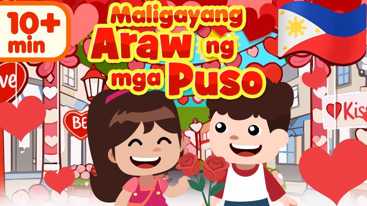 Maligayang Araw ng mga Puso | Flexy Bear Original Awiting Pambata Compilation
