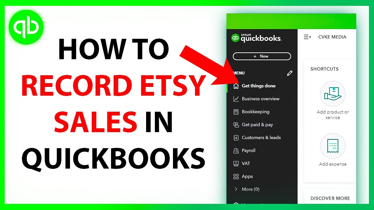 How to Record Etsy Sales on Quickbooks
