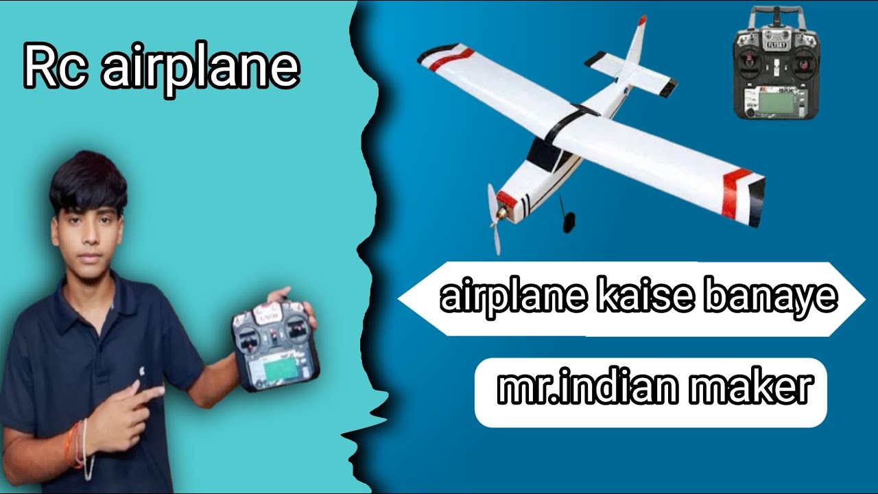 Rc airplane ✈️🛫 kaise banaye. How make to rc airplane ✈️. Mr.  Indian maker. 