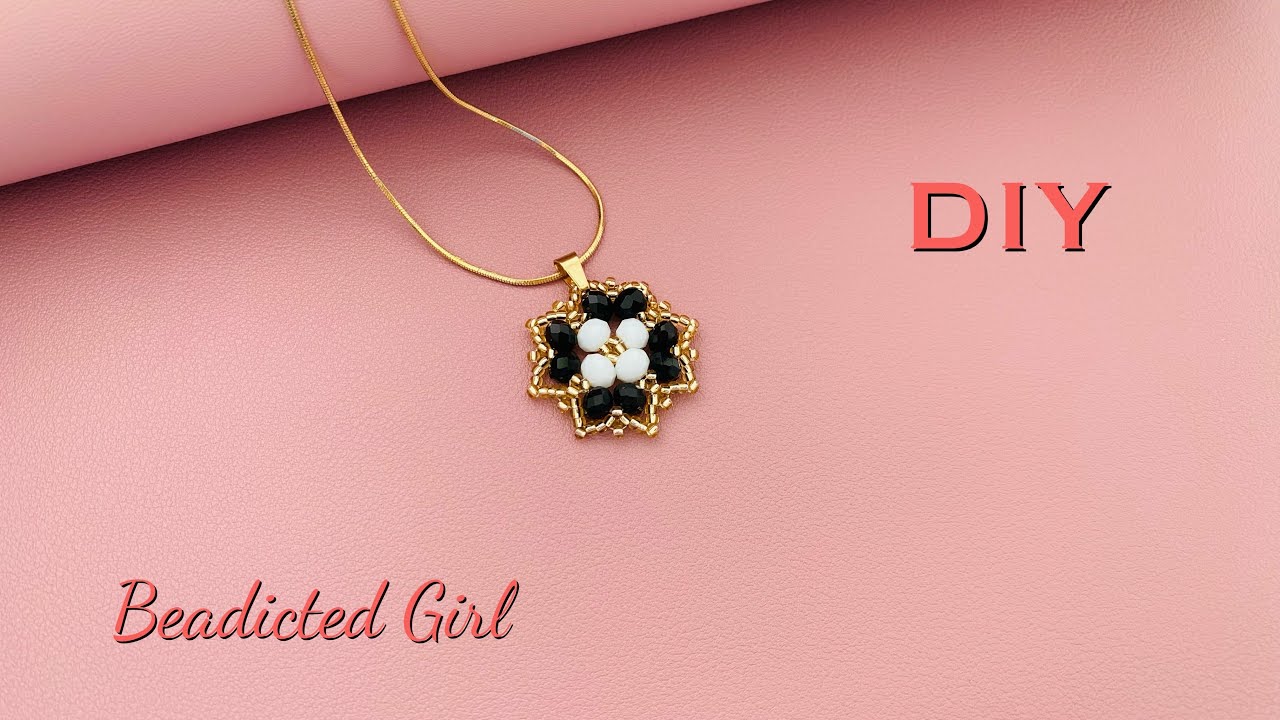 Simple Beaded Pendant || DIY Pendant