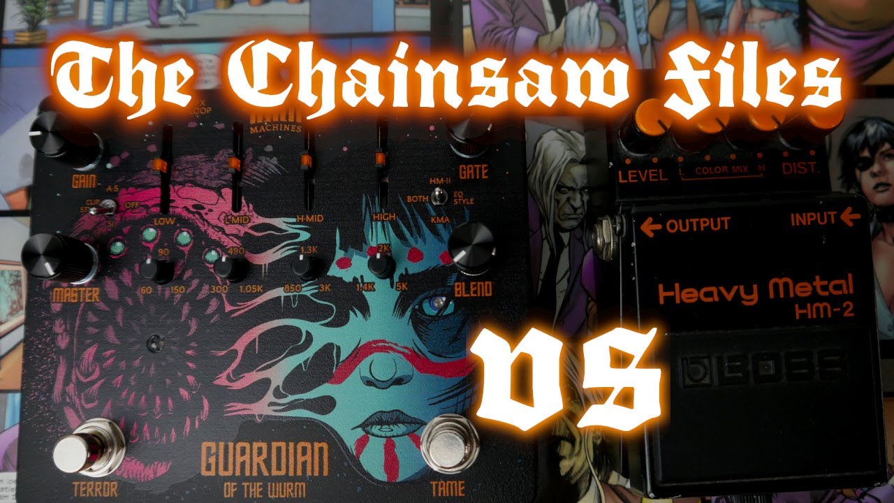 Подробный обзор/сравнение игры KMA Audio Machines Guardian of the Wurm vs Boss HM-2 (The Chainsaw...