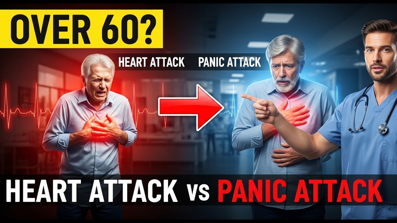 Heart Attack vs. Panic Attack Over 60 How to Tell the Exact Difference Instantly